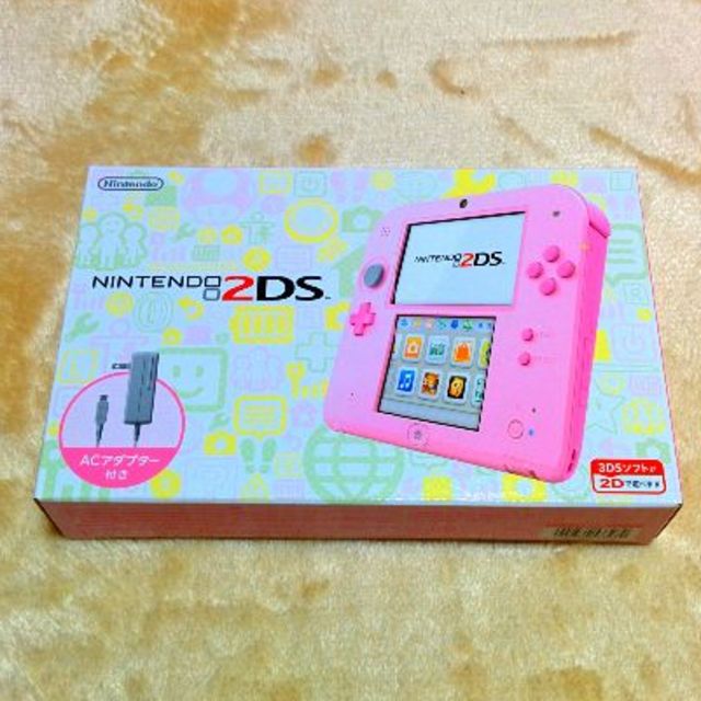 ニンテンドー2DS(ニンテンドー2DS)のちゃんこ様専用 ニンテンドー2DS ピンク エンタメ/ホビーのゲームソフト/ゲーム機本体(携帯用ゲーム機本体)の商品写真