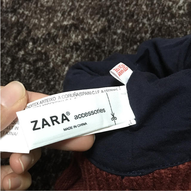 ZARA KIDS(ザラキッズ)のZARA BABY ニット帽 12-24ヶ月 キッズ/ベビー/マタニティのこども用ファッション小物(帽子)の商品写真