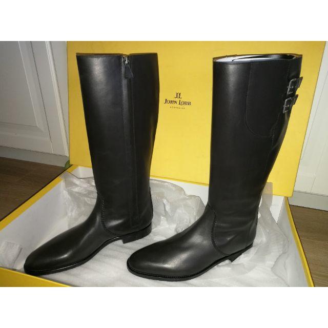 新品 ジョンロブ John Lobb ロングブーツBelvoir 8 1/2 | フリマアプリ ラクマ