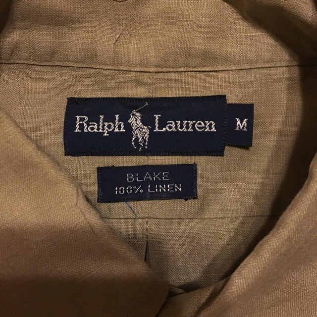 Ralph Lauren(ラルフローレン)のmanami様専用  ラルフローレン リネンシャツ メンズのトップス(シャツ)の商品写真