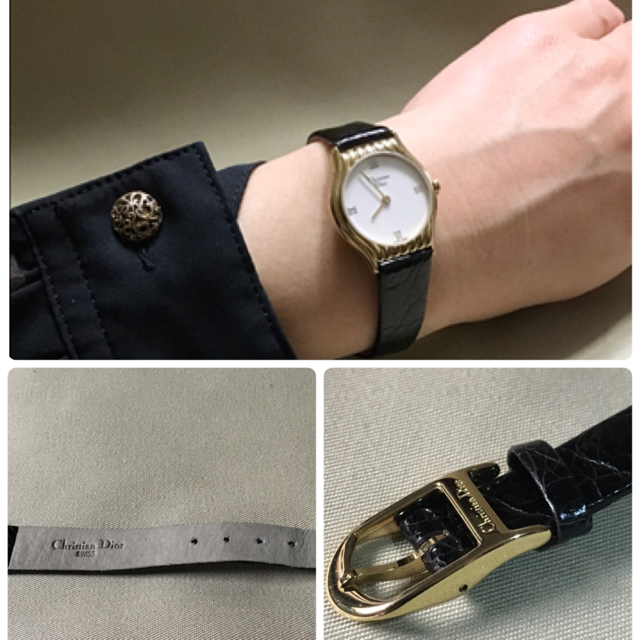 Christian Dior(クリスチャンディオール)の極美品✨電池交換、クリーニング済み！クリスチャン ディオール レディース 時計 レディースのファッション小物(腕時計)の商品写真