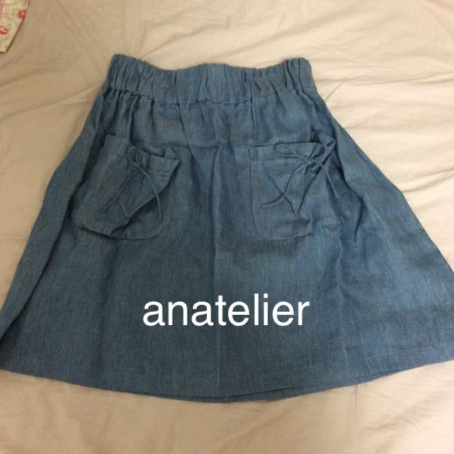 anatelier(アナトリエ)のアナトリエ デニムスカート レディースのスカート(ひざ丈スカート)の商品写真