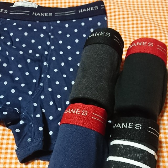 Hanes(ヘインズ)のHANES ボクサーブリーフ 5枚セット M ① メンズのアンダーウェア(ボクサーパンツ)の商品写真