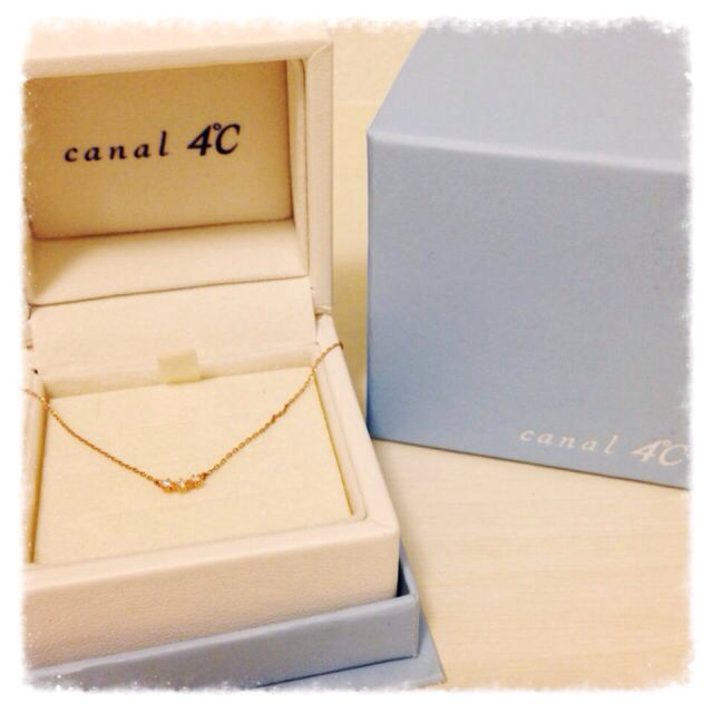 canal４℃(カナルヨンドシー)の♡4℃ ダイアモンドネックレス♡ レディースのアクセサリー(ネックレス)の商品写真