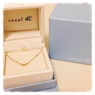 カナルヨンドシー(canal４℃)の♡4℃ ダイアモンドネックレス♡(ネックレス)