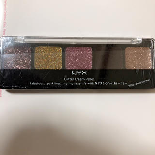 エヌワイエックス(NYX)の【新品・未使用】NYX グリッタークリームパレット(アイシャドウ)