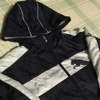 プーマ(PUMA)の引越しセール！美品プーマ150ジャンバー ネイビー(ジャケット/上着)