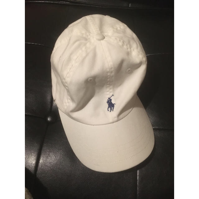 POLO RALPH LAUREN(ポロラルフローレン)のPoloキャップ 白 メンズの帽子(キャップ)の商品写真