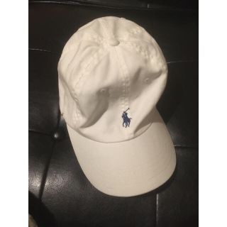 ポロラルフローレン(POLO RALPH LAUREN)のPoloキャップ 白(キャップ)