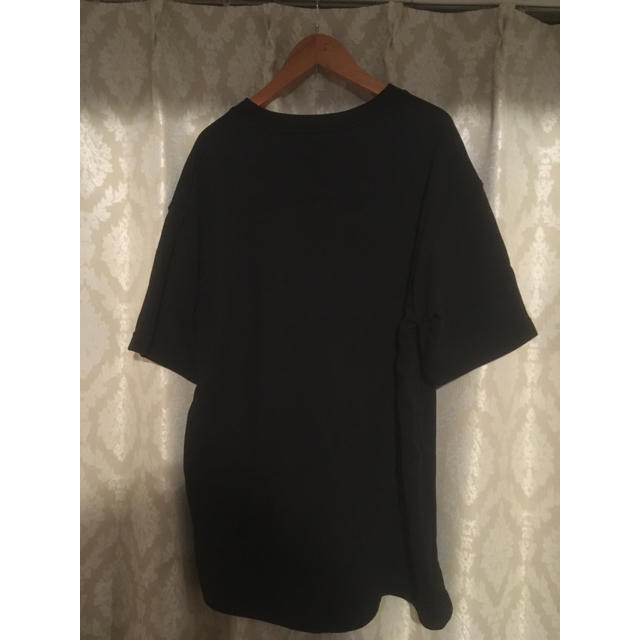 GU(ジーユー)のビッグシルエット tシャツ 黒 メンズのトップス(Tシャツ/カットソー(半袖/袖なし))の商品写真