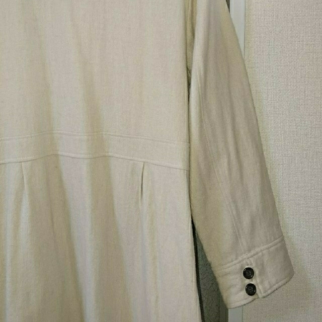 ベージュウールコート レディースのジャケット/アウター(ロングコート)の商品写真