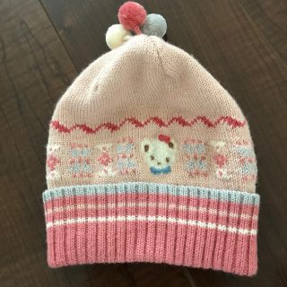 ファミリア(familiar)の美品♡ファミリア ニット帽  Sサイズ(帽子)