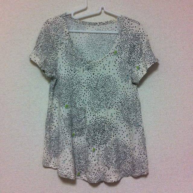 franche lippee(フランシュリッペ)のAラインTシャツ レディースのトップス(Tシャツ(半袖/袖なし))の商品写真