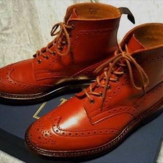 Trickers - 日本正規品 Tricker'sフルブローグブーツカントリーブーツ