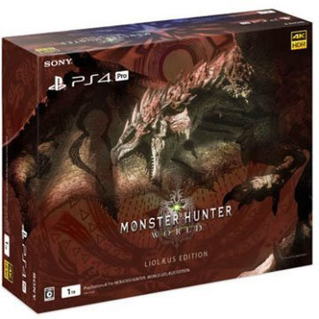 PlayStation4 - MONSTER HUNTER WORLD LIOLAEUS EDITION 新品
