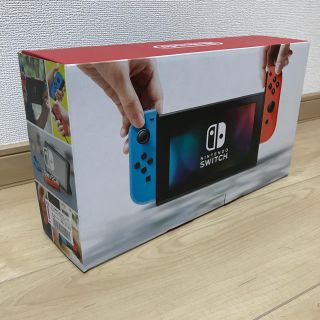 ニンテンドースイッチ(Nintendo Switch)の送料無料 ニンテンドー スイッチ 本体 ネオンカラー レッド&ブルー(携帯用ゲーム機本体)