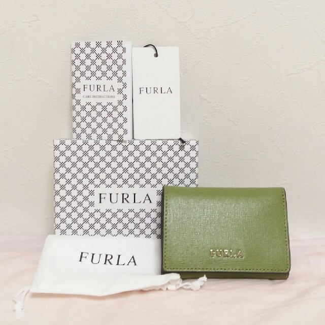 Furla(フルラ)の[新品] ❤セール❤ フルラ 財布 三つ折り グリーン ❤フルラ多数出品中！❤ レディースのファッション小物(財布)の商品写真