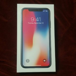 アップル(Apple)のtakasa様 専用 新品ドコモ iPhone X 64GB 2色 2台(スマートフォン本体)