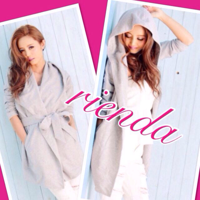 rienda(リエンダ)のrienda♡ホワイトアウター レディースのジャケット/アウター(スプリングコート)の商品写真