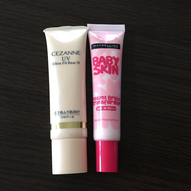 MAYBELLINE(メイベリン)の下地2本セット ピンク パール コスメ/美容のベースメイク/化粧品(化粧下地)の商品写真