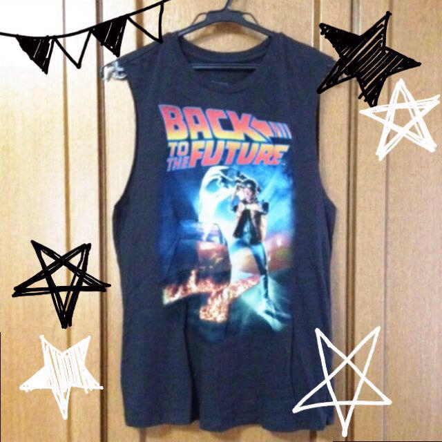 FOREVER 21(フォーエバートゥエンティーワン)のForever21☆BTTFタンクトップ レディースのトップス(タンクトップ)の商品写真