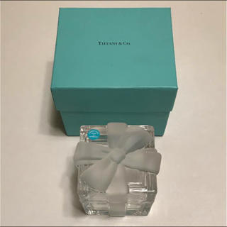 ティファニー(Tiffany & Co.)のお正月セール！ティファニークリスタルボックス(置物)
