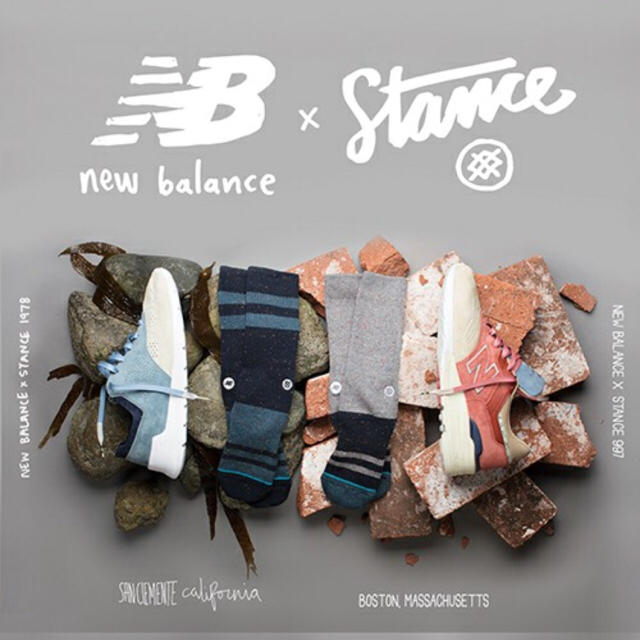 New Balance(ニューバランス)のレア品 NEW BALANCE M1978×Stance USA/スタンス# メンズの靴/シューズ(スニーカー)の商品写真