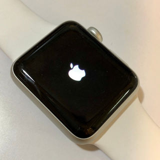 アップル(Apple)のApple Watch Series 2 38mm シルバー care付き(その他)