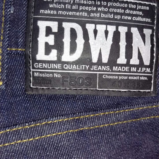EDWIN(エドウィン)の値下げ！デニムパンツEDWIN  大きいサイズ メンズのパンツ(デニム/ジーンズ)の商品写真