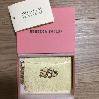 レベッカテイラー(Rebecca Taylor)の【新品・未使用】レベッカティラー定期入れ(名刺入れ/定期入れ)