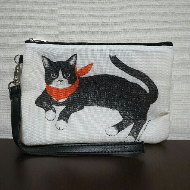 EFFE BEAMS×Marisol 猫ポーチ レディースのファッション小物(ポーチ)の商品写真