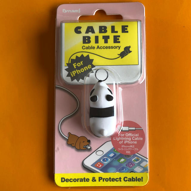 CABLE BITE パンダ スマホ/家電/カメラのスマホアクセサリー(その他)の商品写真