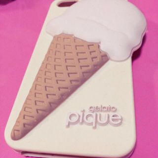 ジェラートピケ(gelato pique)のジェラピケ iPhoneケース(モバイルケース/カバー)