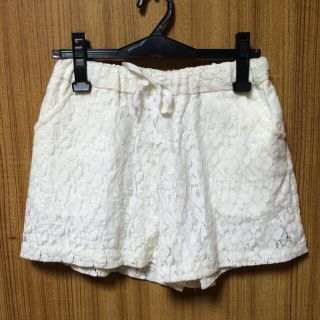 レトロガール(RETRO GIRL)のレースキュロットパンツ(ショートパンツ)