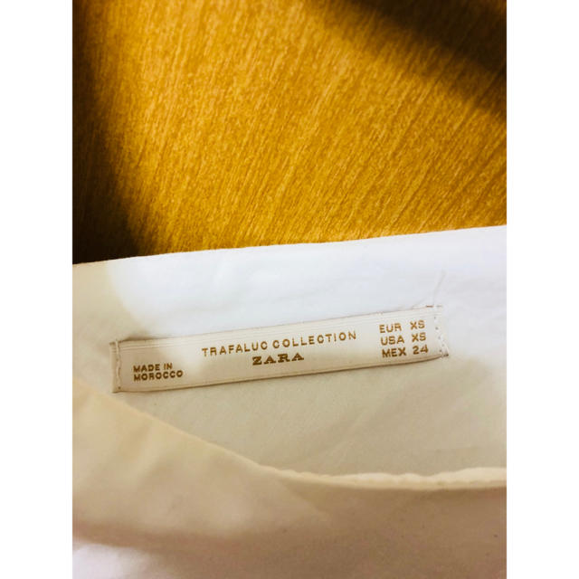 ZARA(ザラ)のZARA リボン ブラウス レディースのトップス(シャツ/ブラウス(半袖/袖なし))の商品写真