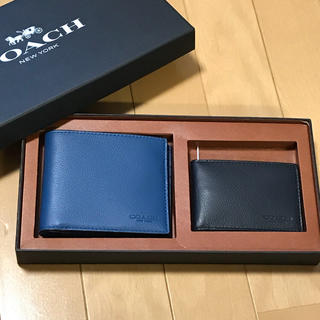 コーチ(COACH)のメンズコーチ 財布 パスケースセット(折り財布)