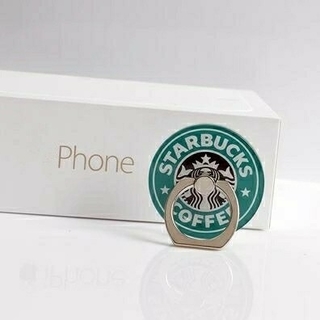 スターバックスコーヒー(Starbucks Coffee)の★大人気★スターバックス バンカーリング(iPhoneケース)