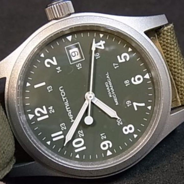 Hamilton(ハミルトン)のハミルトン カーキ 手巻 H694190 美品 メンズの時計(その他)の商品写真