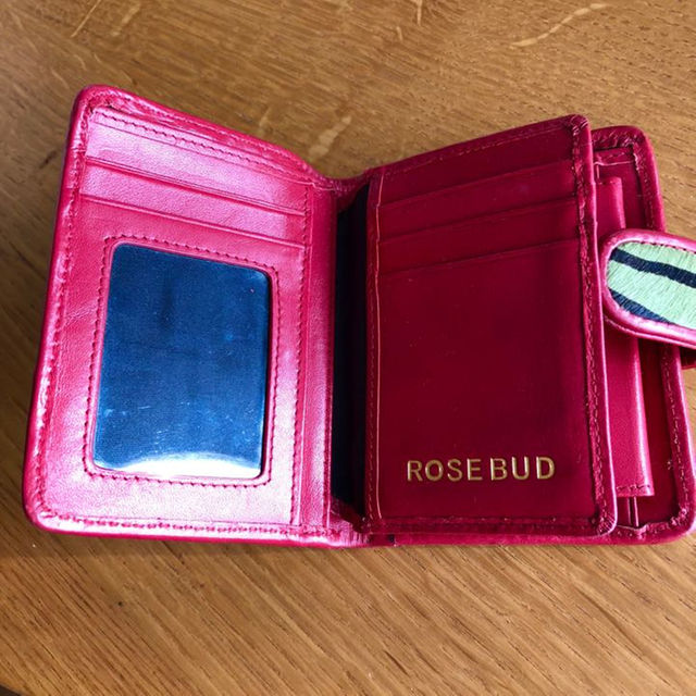 ROSE BUD(ローズバッド)のrose bud 折りたたみ財布 美品✨ 送料無料✨最終お値下げ✨ レディースのファッション小物(財布)の商品写真