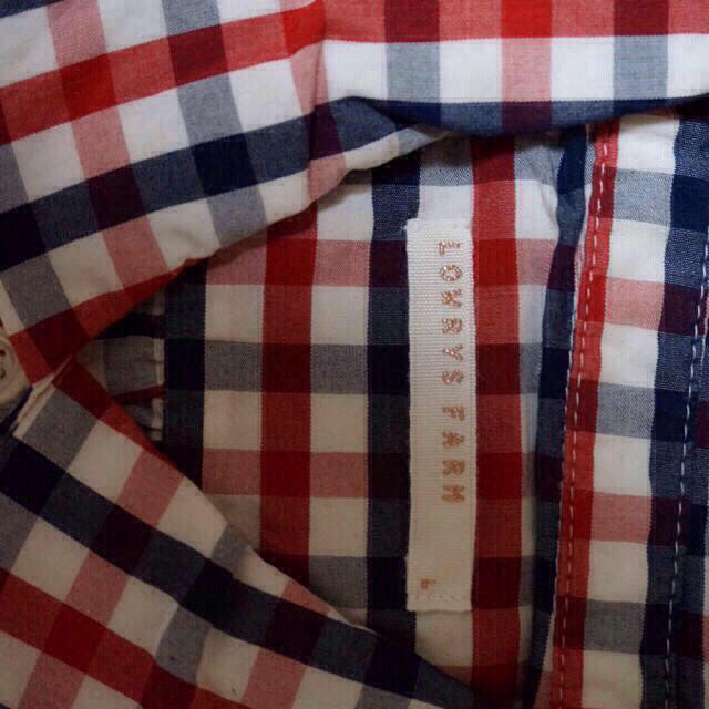 LOWRYS FARM(ローリーズファーム)のチェックシャツ レディースのトップス(シャツ/ブラウス(半袖/袖なし))の商品写真