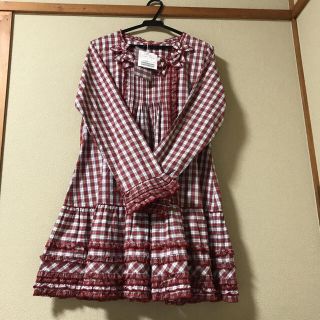 ピンクハウス(PINK HOUSE)の新品タグ付きピンクハウスワンピース(ひざ丈ワンピース)