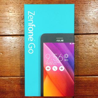 エイスース(ASUS)のZenfone Go ブルー(スマートフォン本体)