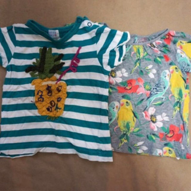 babyGAP(ベビーギャップ)の可愛いＴシャツ 5点セット 80ー90表記 キッズ/ベビー/マタニティのベビー服(~85cm)(その他)の商品写真