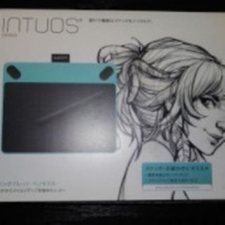 ワコム(Wacom)のINTUOS DRAW small CTL490 ミントブルー(PC周辺機器)