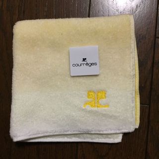 クレージュ(Courreges)の新品タグ付き タオルハンカチ(ハンカチ)