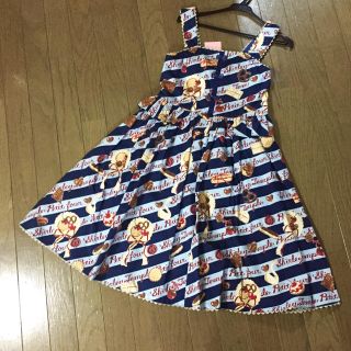 シャーリーテンプル(Shirley Temple)のSALE ♡ シャーリーテンプル ショコラティエワンピース ♡ 160 ブルー(ワンピース)