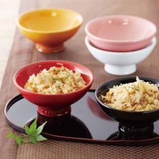 Le Creuset ルクルーゼ チャワン 茶碗 ジャポネスク マロニエオレンジ