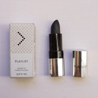 シセイドウ(SHISEIDO (資生堂))のPLAYLIST  インスタントリップコンプリートグロッシー BKg23 黒(口紅)