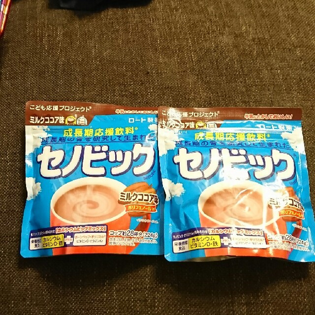 ロート製薬(ロートセイヤク)のセノビック ミルクココア味 食品/飲料/酒の飲料(その他)の商品写真