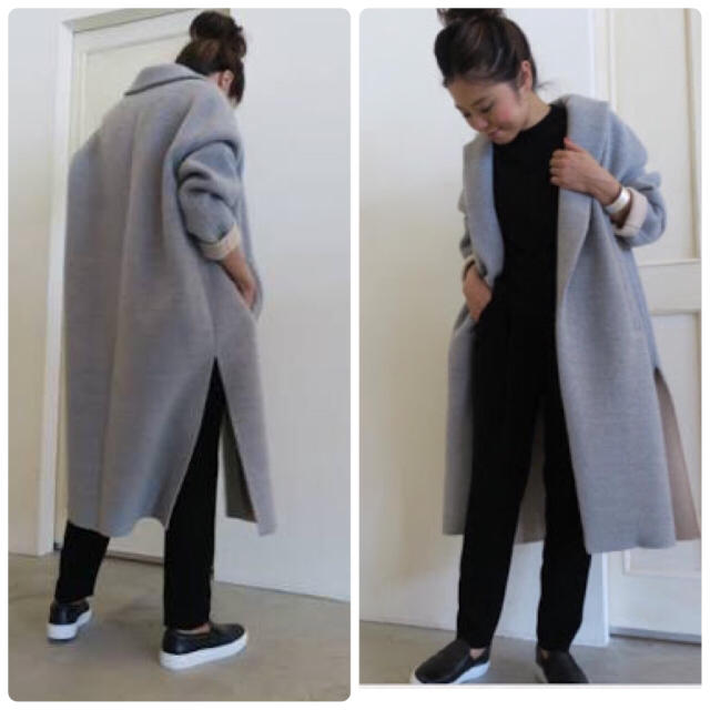 ラウンド ENFOLD - 専用 enfold♡リバーウールスリットコート 38